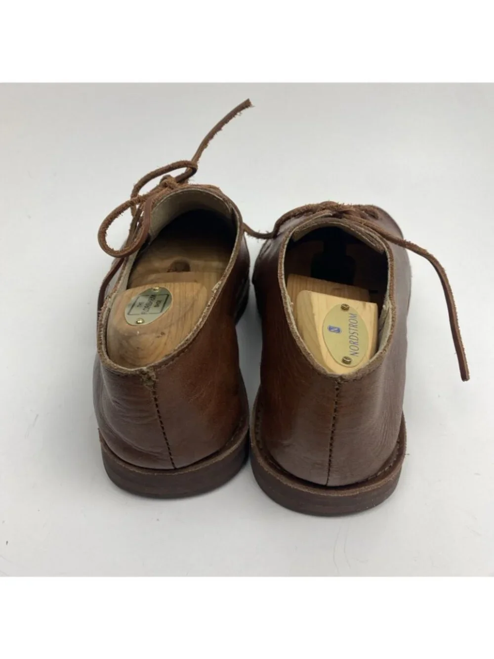 Chamula Brown Woven Leather Huarache Shoes – Size 26.5 (~US Men’s 8.5)